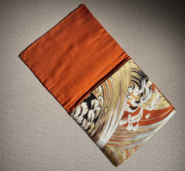 iPad cover made from obi fabric.