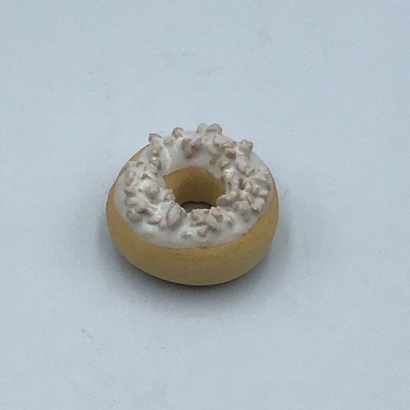 Ceramic donut.