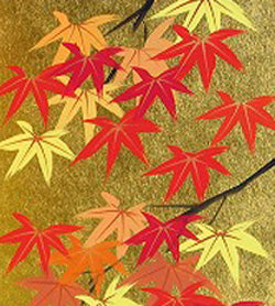 Two Panel Screens Large: Japanese Maple.