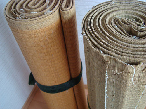 Used tatami mats for sword practice.