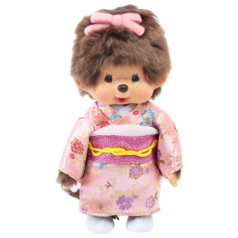 Kimono Monchhichi Girl (Pink)