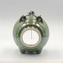 Oribe Mini pig incense holder.