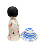 Kokeshi Carp with spiral design Hat