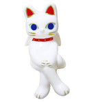 Seto Ceramic Maneki-neko (Angel Cat White).