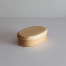 Hinoki Oval Bento Box.
