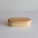 Hinoki Slim Oval Bento Box.