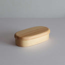 Hinoki Slim Oval Bento Box.