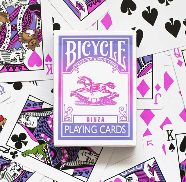 Bicycle Playing Cards Ginza Tokyo.