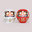 Red & White Daruma 1 (set of 2).