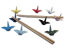 Origami Crane Chopstick Rests (set of 2)