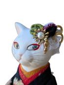 Kimono Maneki Neko White.