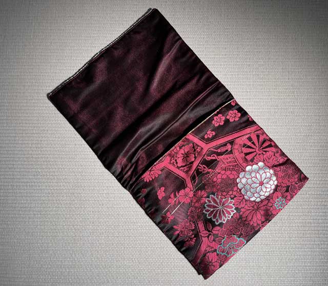 iPad cover in obi fabric.