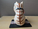 Maneki Neko Beckoning Cat For Fortune & Longevity Kiji Tora.