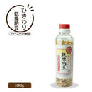 Crushed dried natto snack 100g bottle.