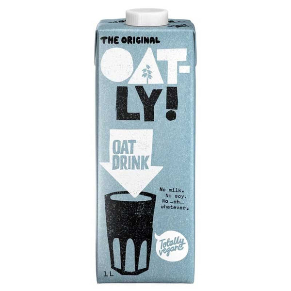 Original Oatly oat milk.