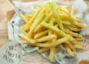 Wasabi salt on French fries.