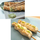 Wasabi salt goes well with eel, tempura and yakitori.