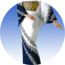 Dark Blue & White Summer Yukata.
