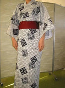 Blue Hotel Yukata from Japan.