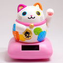 Colorful Solar Maneki Neko.