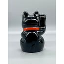 Miniature Maneki Neko Black Right