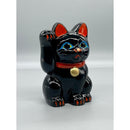 Miniature Maneki Neko Black Right