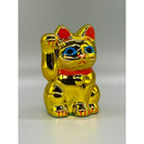 Miniature Maneki Neko Gold Right