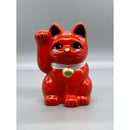 Miniature Maneki Neko Red Right