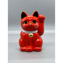 Miniature Maneki Neko Red Left