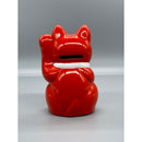 Miniature Maneki Neko Red Left