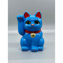 Miniature Maneki Neko Blue Right