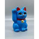 Miniature Maneki Neko Blue Right