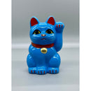 Miniature Maneki Neko Blue Left