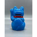 Miniature Maneki Neko Blue Left