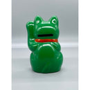 Miniature Maneki Neko Green Left