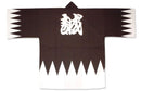 Shinsengumi happi coat in black.