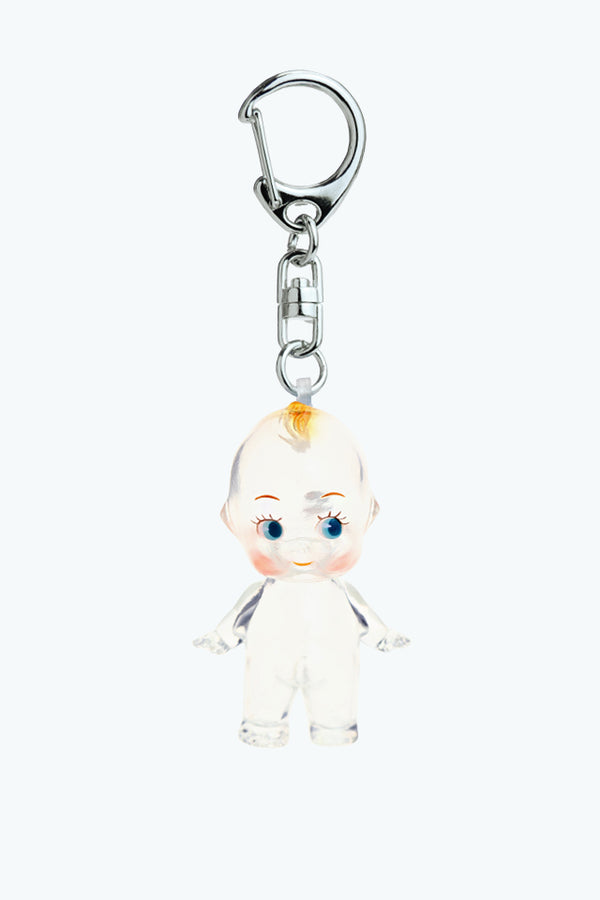 Clear Kewpie with Key Holder.