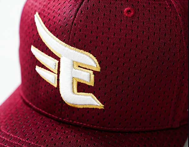 Tohoku Rakuten Golden Eagles Maroon Baseball Hat
