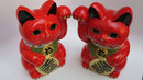 Koban Maneki Neko Red Left.