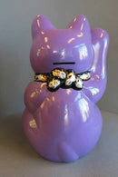 Purple Maneki Neko from Japan.