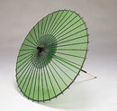 Green Silk Parasol from Japan.