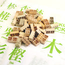 Eco-friendly wooden toys.