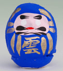 Blue daruma.