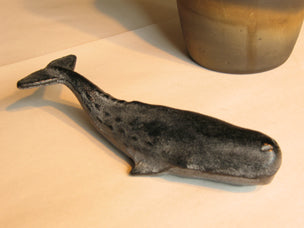 Whale (kujira) paperweight from Japan.