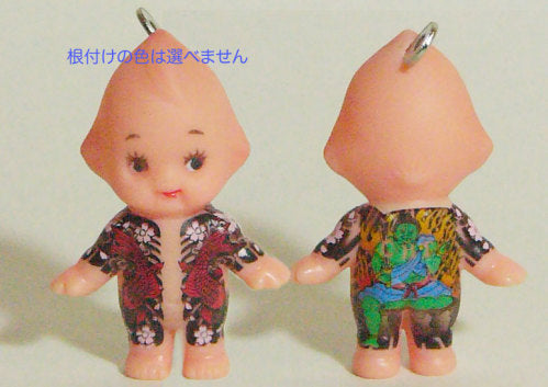 Fudo Myo-O Tattoo Kewpie Phone Strap.