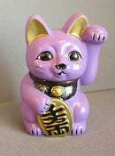 Purple Maneki Neko.