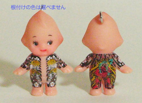 Raijin Thunder God Tattoo Kewpie Phone Strap.