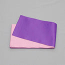 Reversible Obi Belt in purple and pink.