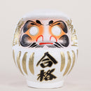Success daruma in white.