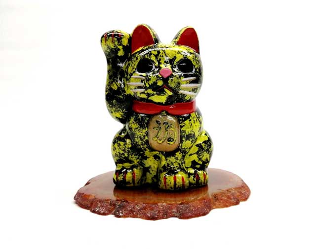 Premium Maneki Neko Yellow